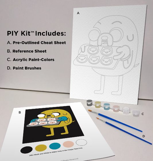 Jake Paint-It-Yourself (P.I.Y.) Kit