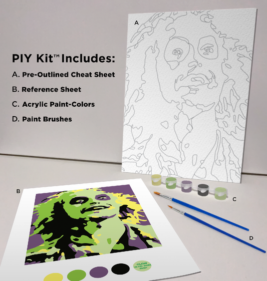 Beetlejuice Paint-It-Yourself (P.I.Y.) Kit