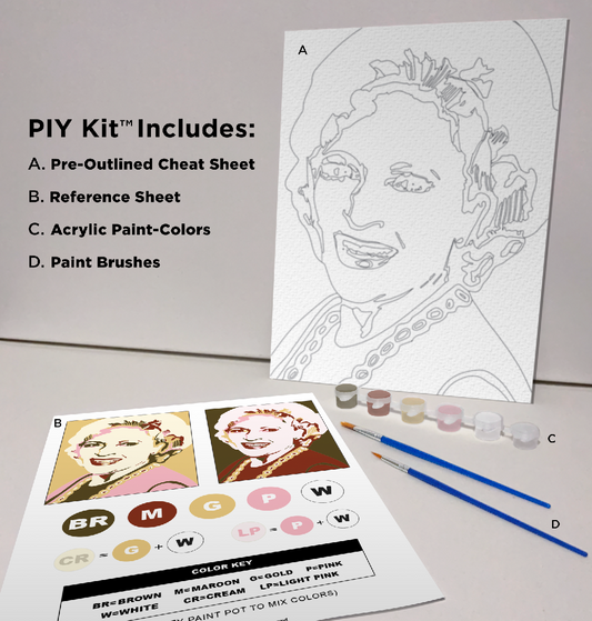 Betty Paint-It-Yourself (P.I.Y.) Kit