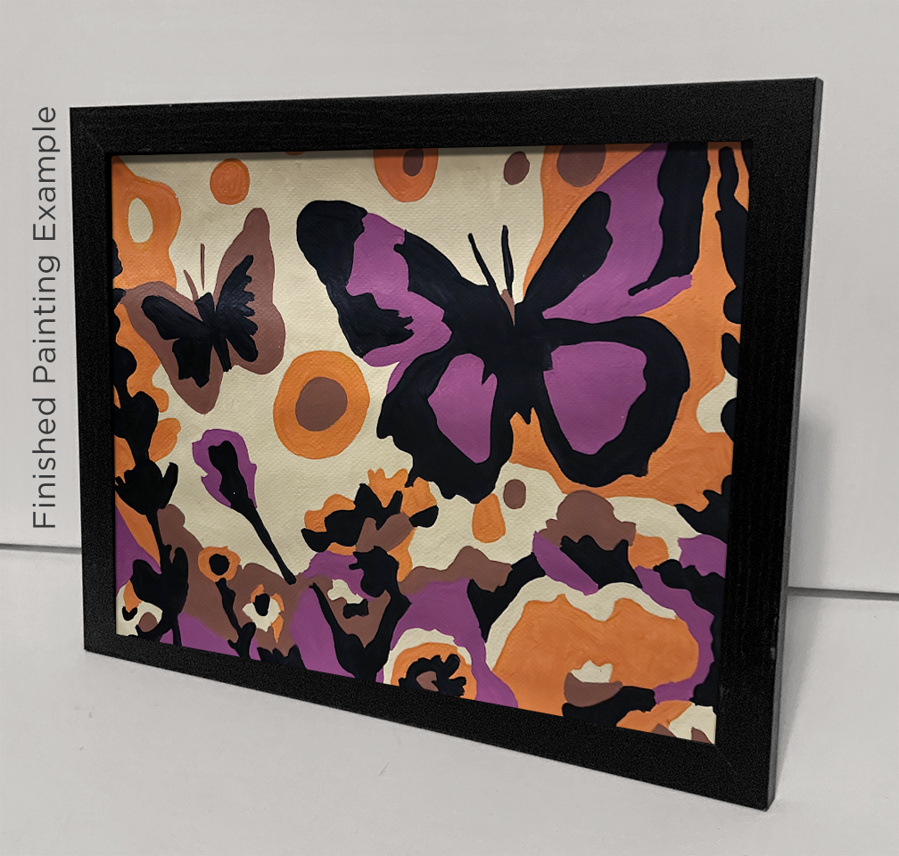 FREE Butterfly Garden Paint-It-Yourself (P.I.Y.) Kit