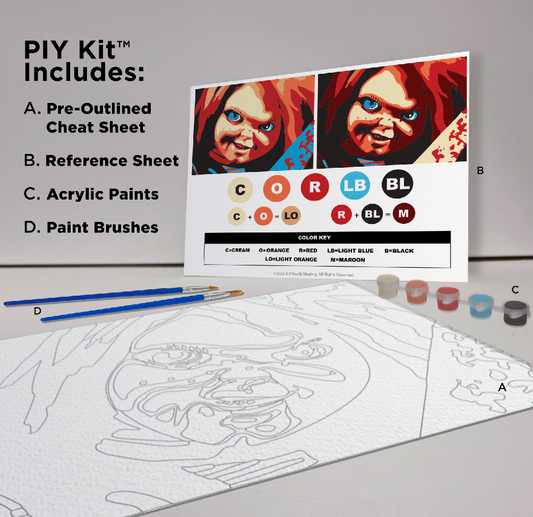 Chucky Paint-It-Yourself (P.I.Y.) Kit
