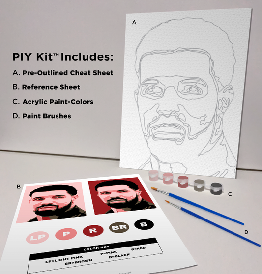 Drake Paint-It-Yourself (P.I.Y.) Kit