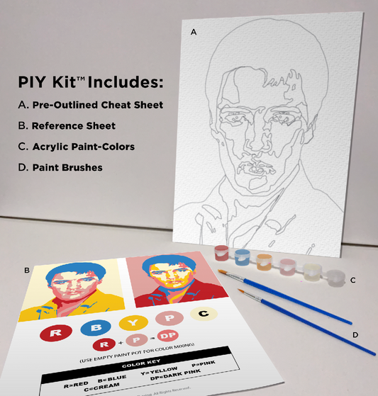 Elvis Paint-It-Yourself (P.I.Y.) Kit