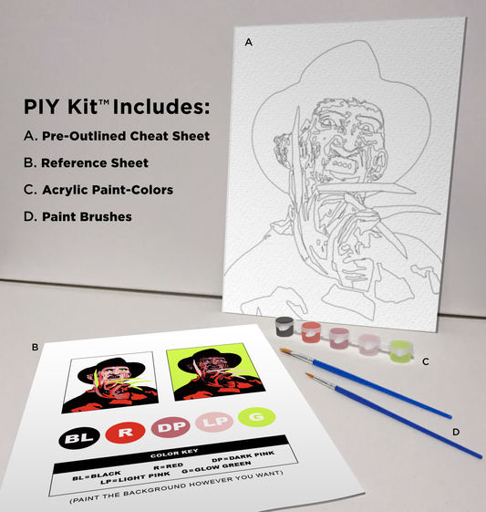 Freddy Paint-It-Yourself (P.I.Y.) Kit