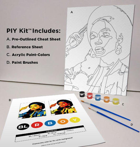 J Monae Paint-It-Yourself (P.I.Y.) Kit