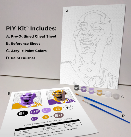 Kobe Paint-It-Yourself (P.I.Y.) Kit