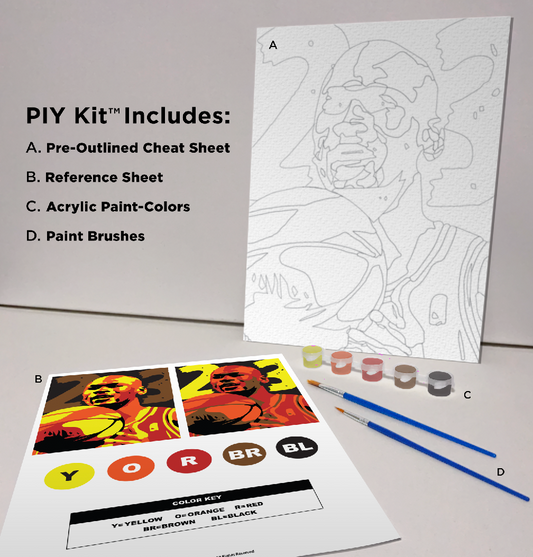 MJ Paint-It-Yourself (P.I.Y.) Kit
