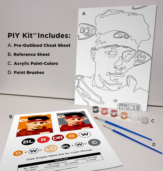 Mahomes Paint-It-Yourself (P.I.Y.) Kit