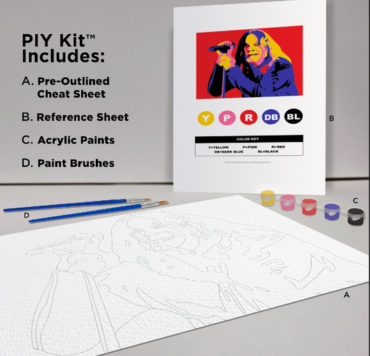 Ozzy Paint-It-Yourself (P.I.Y.) Kit