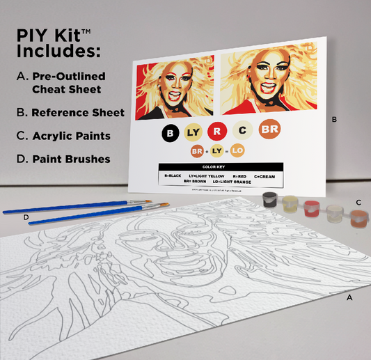 RuPaul Paint-It-Yourself (P.I.Y.) Kit