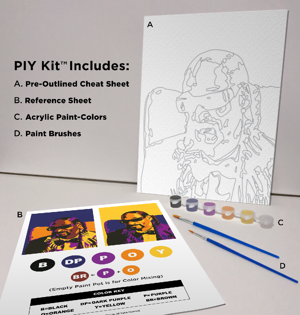 Snoop Paint-It-Yourself (P.I.Y.) Kit