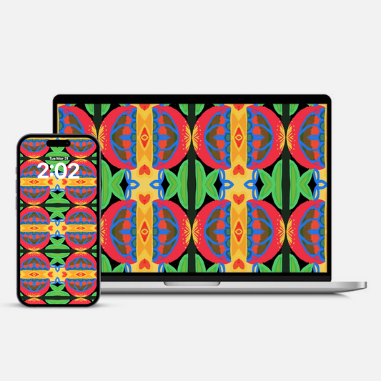 ARTWS Device Wallpaper — Pattern 01 (Digital Download)