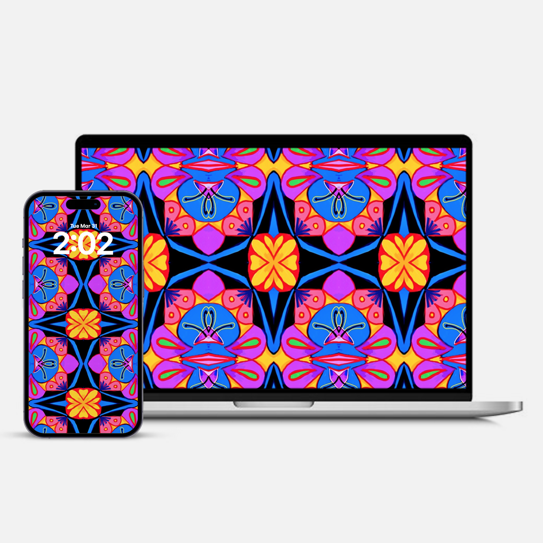ARTWS Device Wallpaper — Pattern 02 (Digital Download)