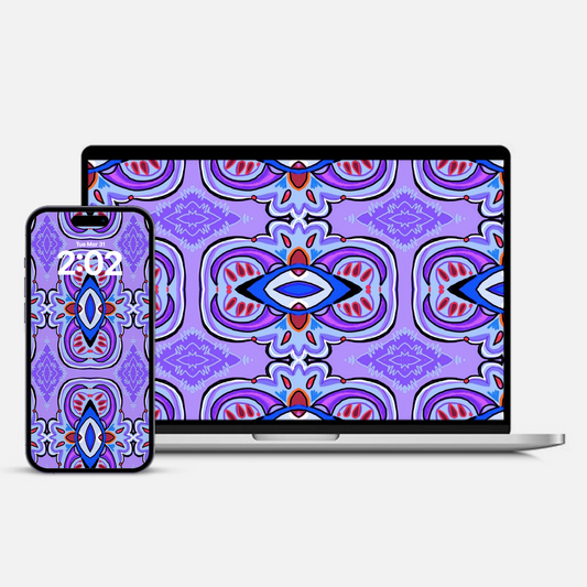 ARTWS Device Wallpaper — Pattern 04 (Digital Download)