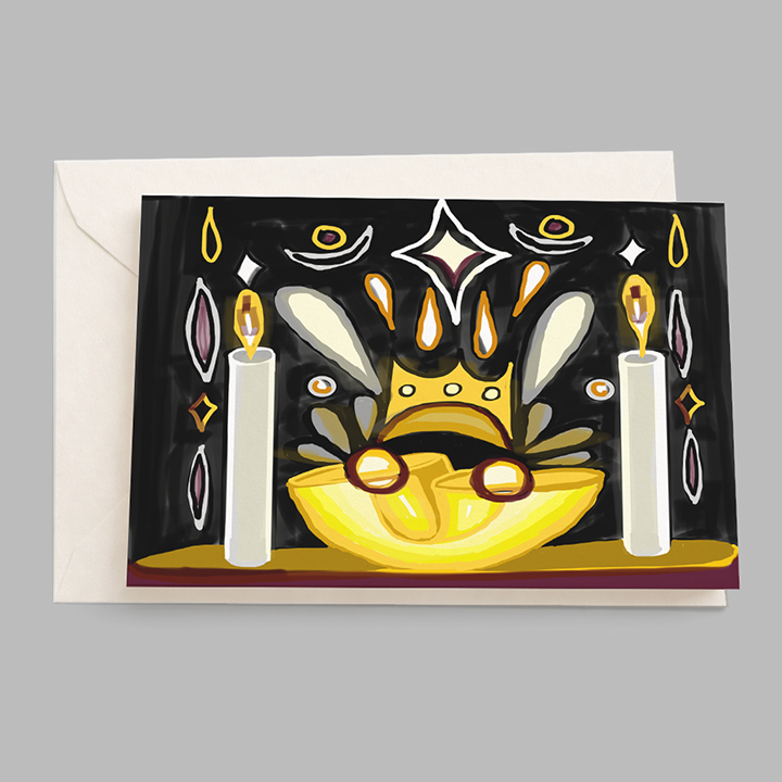 The Sacred Offering — Oracle Message Card