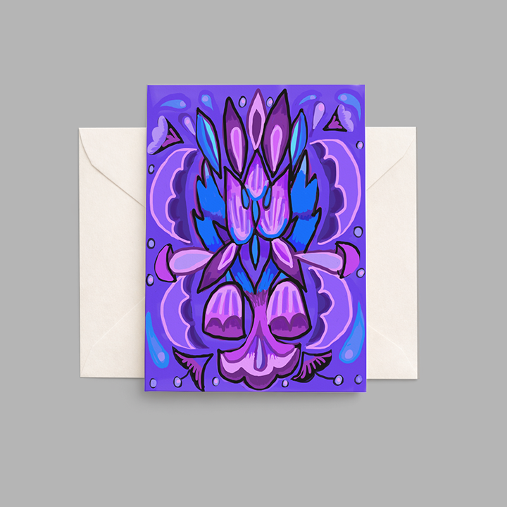 The Blossoming Spirit — Oracle Message Card
