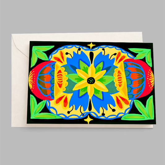The Flower of Radiance — Oracle Message Card