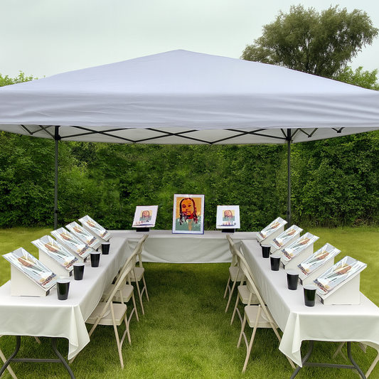 Custom-Themed Paint-Party Packages