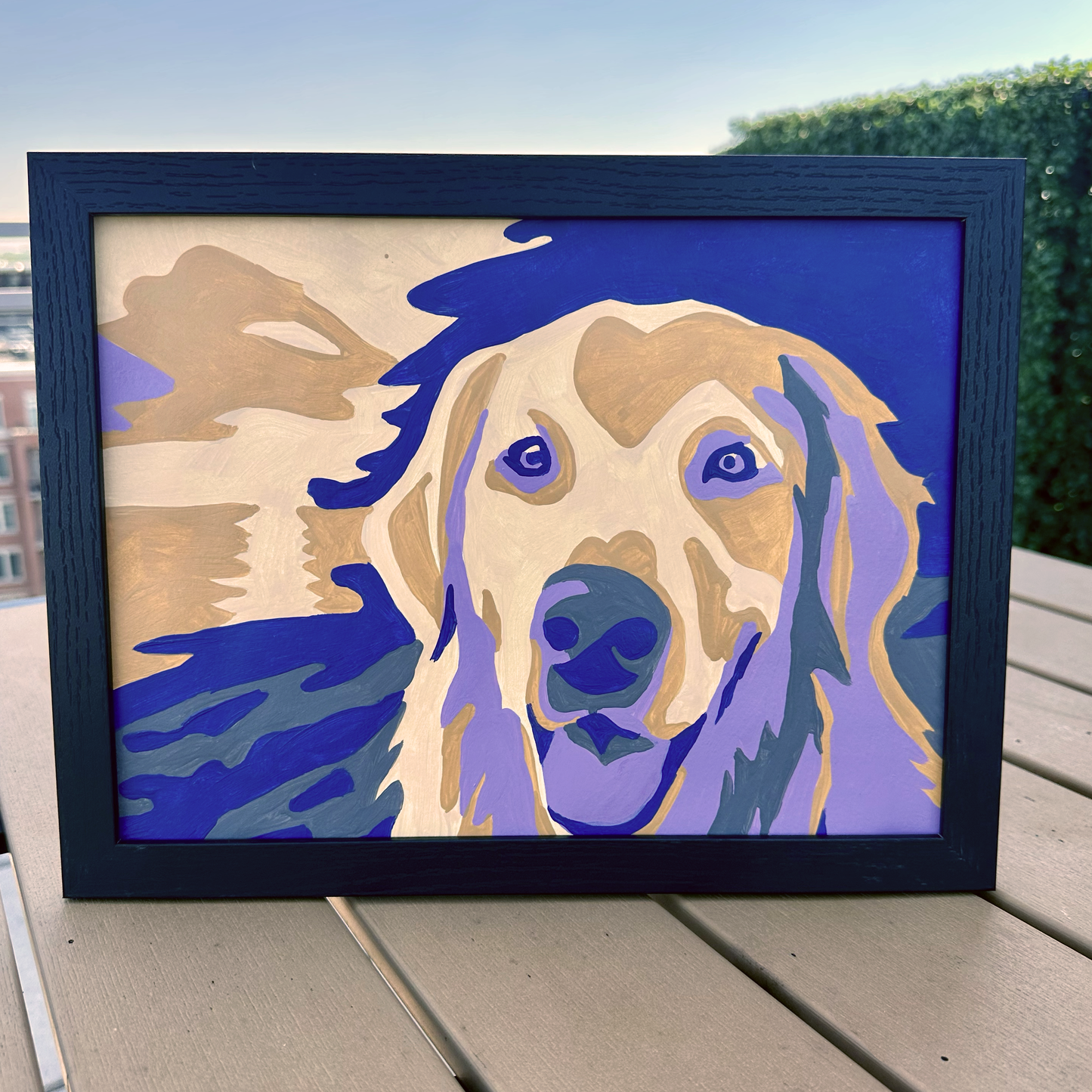 Golden Retriever | Paint by Color Kit