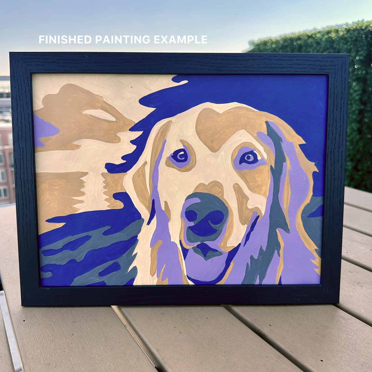 Golden Retriever | Paint by Color Kit