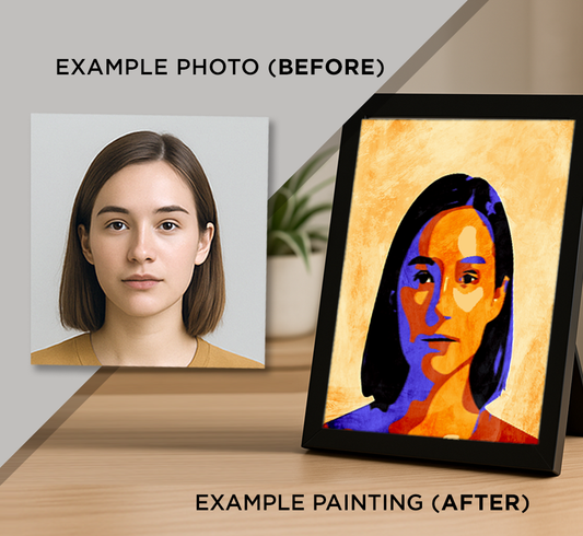 Custom Selfie Paint-It-Yourself (P.I.Y.) Kit