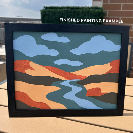 Desert Oasis | Paint by Color Kit