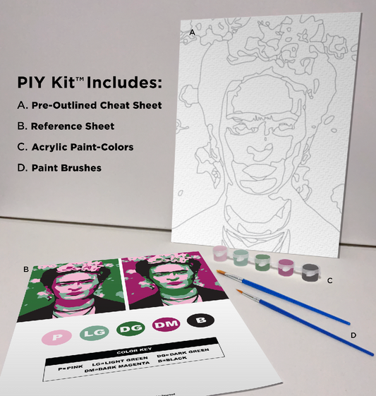 Frida Paint-It-Yourself (P.I.Y.) Kit