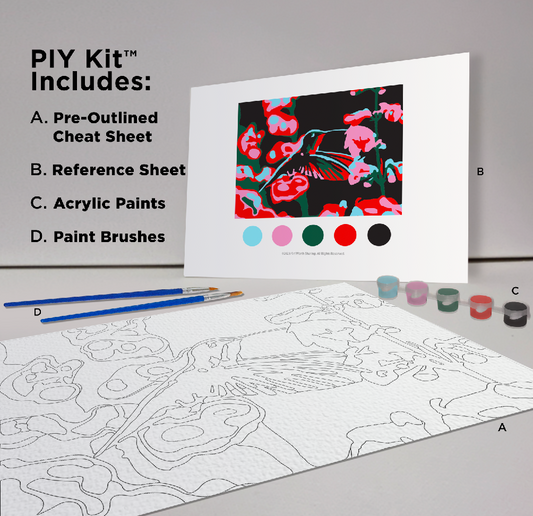 Hummingbird Paint-It-Yourself Kit
