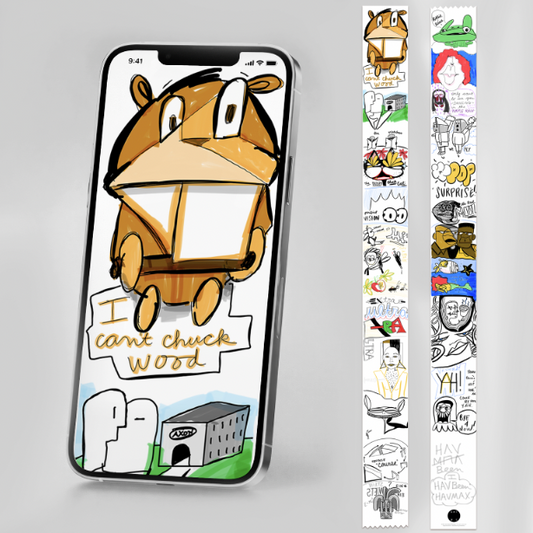 I Can't Chuck Wood – Doodle Scroll