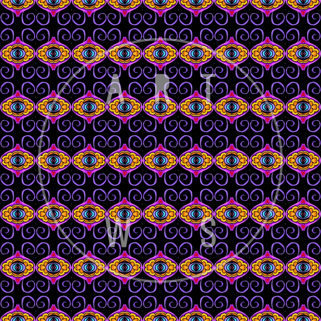 Crown of the Inner Flame #3 Fabric