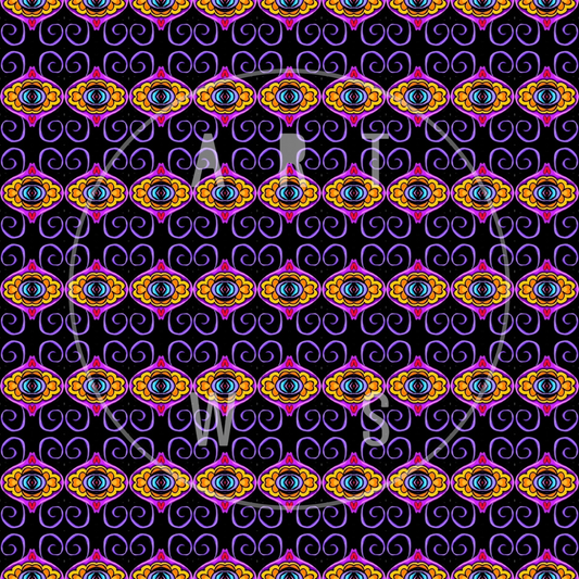 Crown of the Inner Flame #3 Fabric